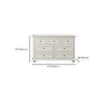 Commode de célibataire en bois blanc de qualité supérieure avec poignée dorée
