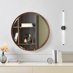Applique murale LED moderne pour salle de bain avec variateur à 3 niveaux