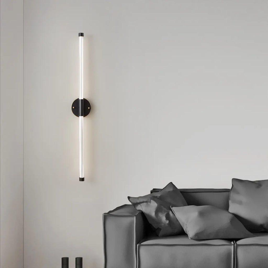 Applique murale LED moderne pour salle de bain avec variateur à 3 niveaux