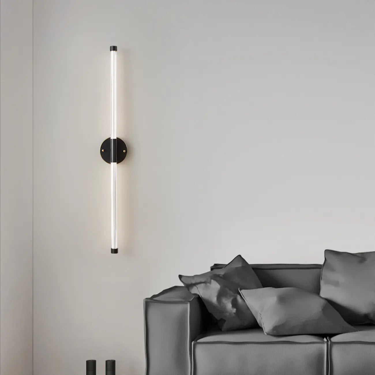 Applique murale LED moderne pour salle de bain avec variateur à 3 niveaux