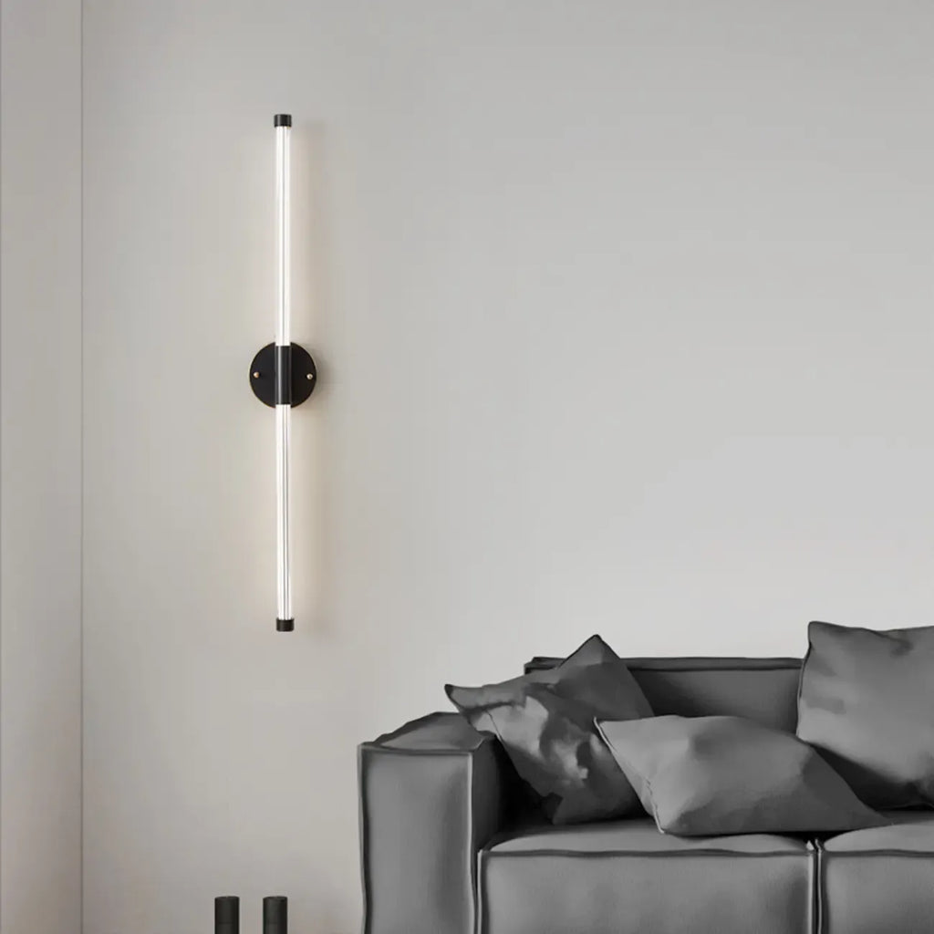 Applique murale LED moderne pour salle de bain avec variateur à 3 niveaux