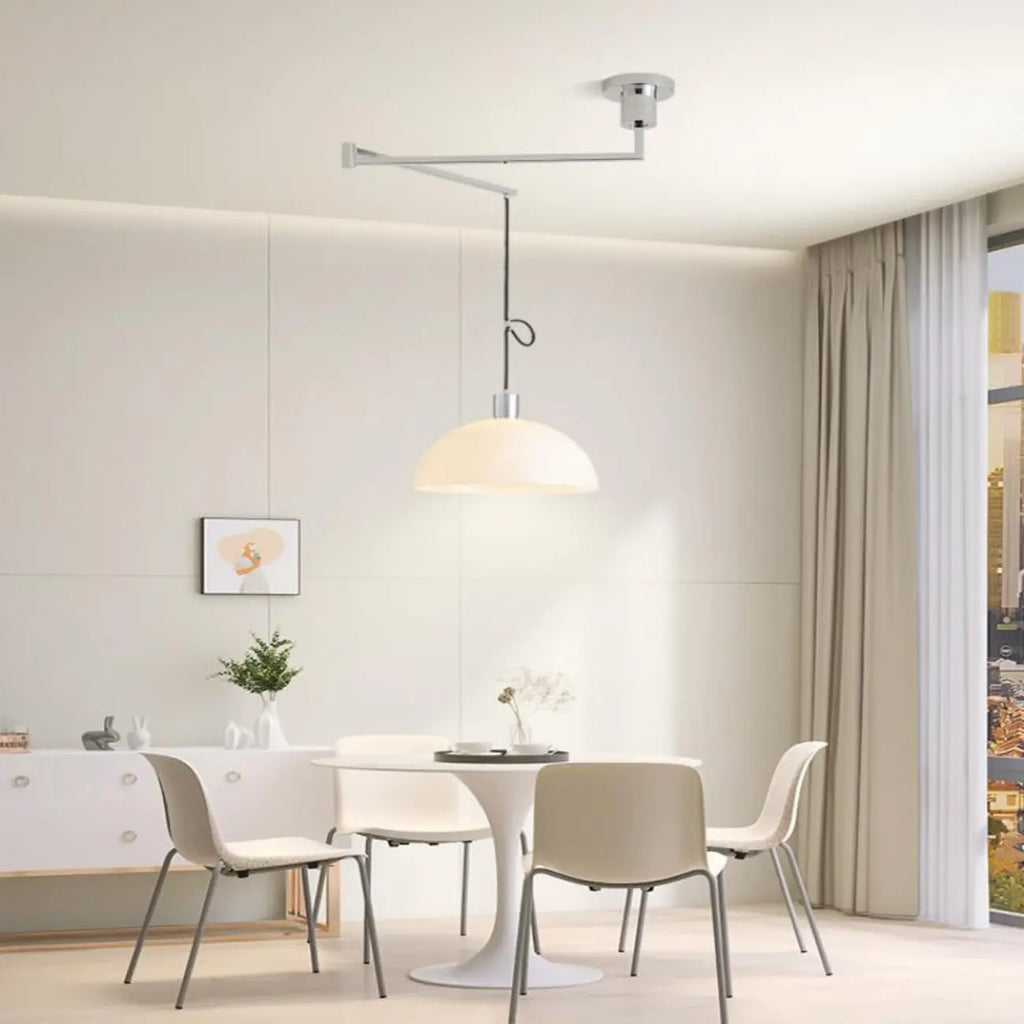 Suspension LED minimaliste en forme de bol pour salle à manger