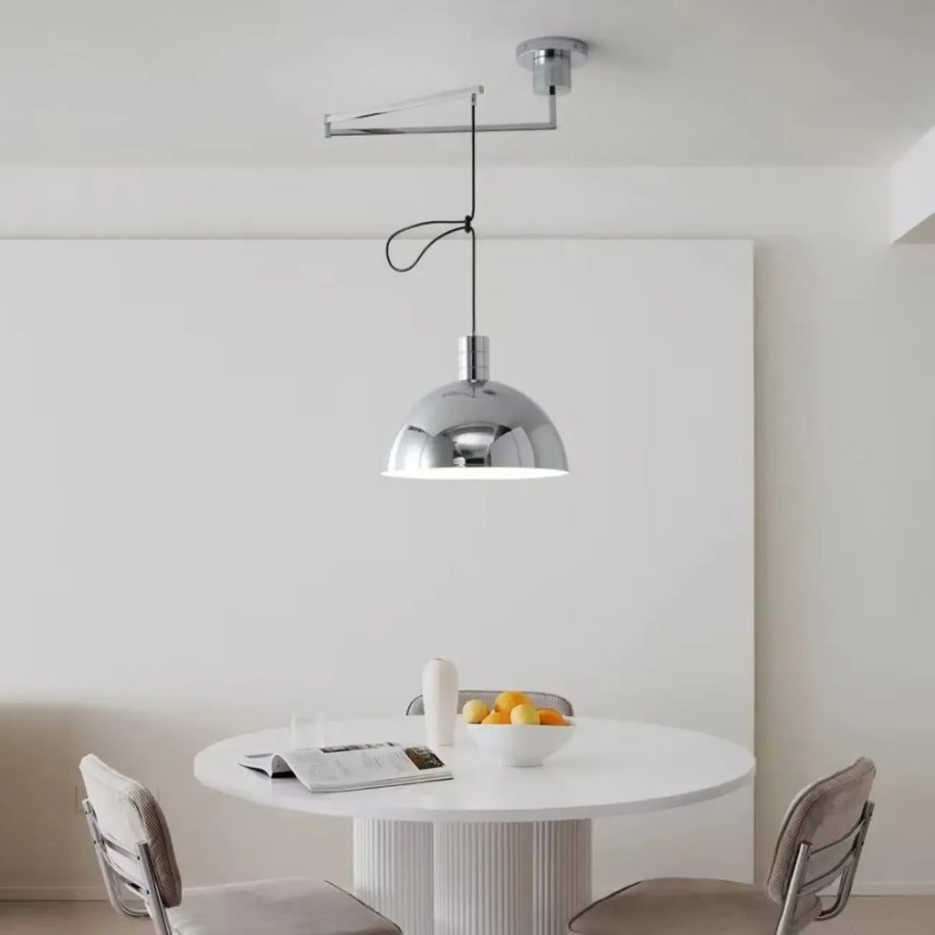 Suspension LED minimaliste en forme de bol pour salle à manger