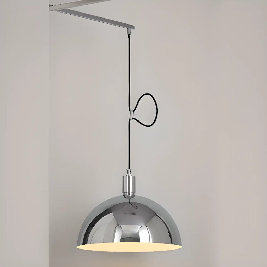 Suspension LED minimaliste en forme de bol pour salle à manger