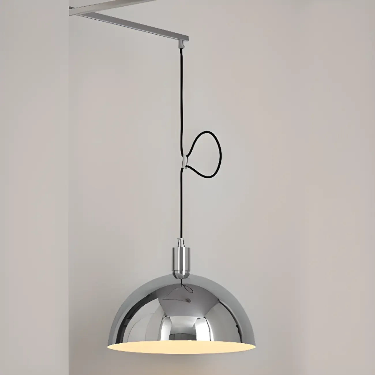 Suspension LED minimaliste en forme de bol pour salle à manger