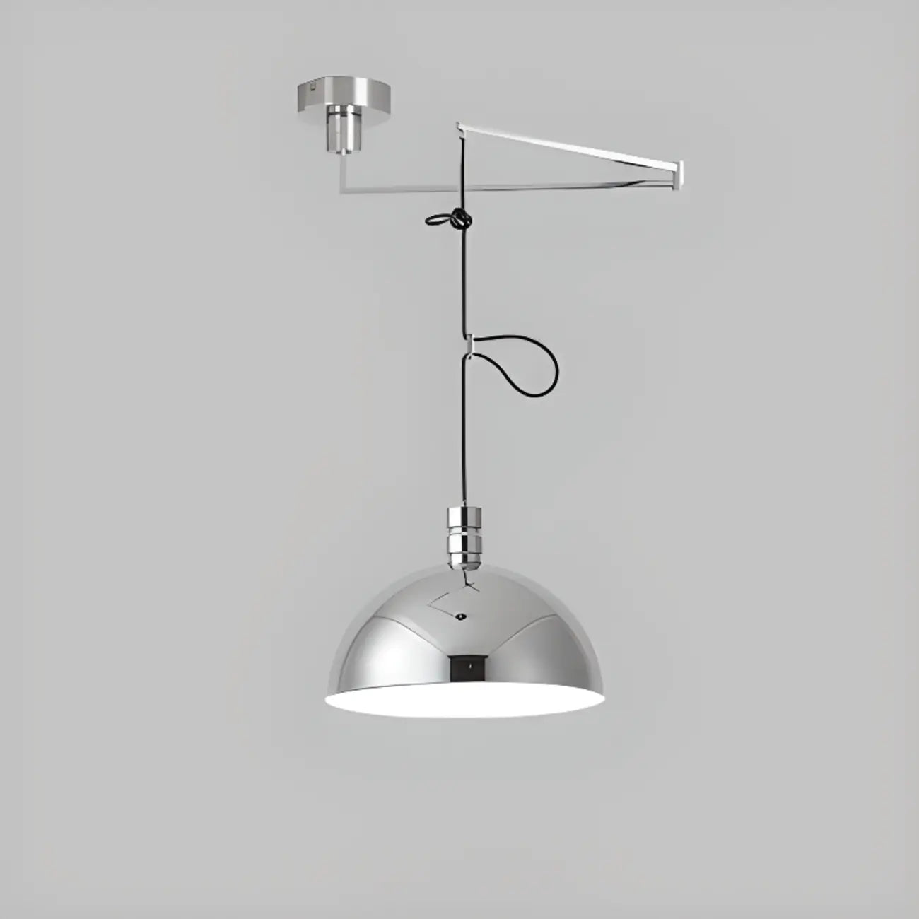 Suspension LED minimaliste en forme de bol pour salle à manger