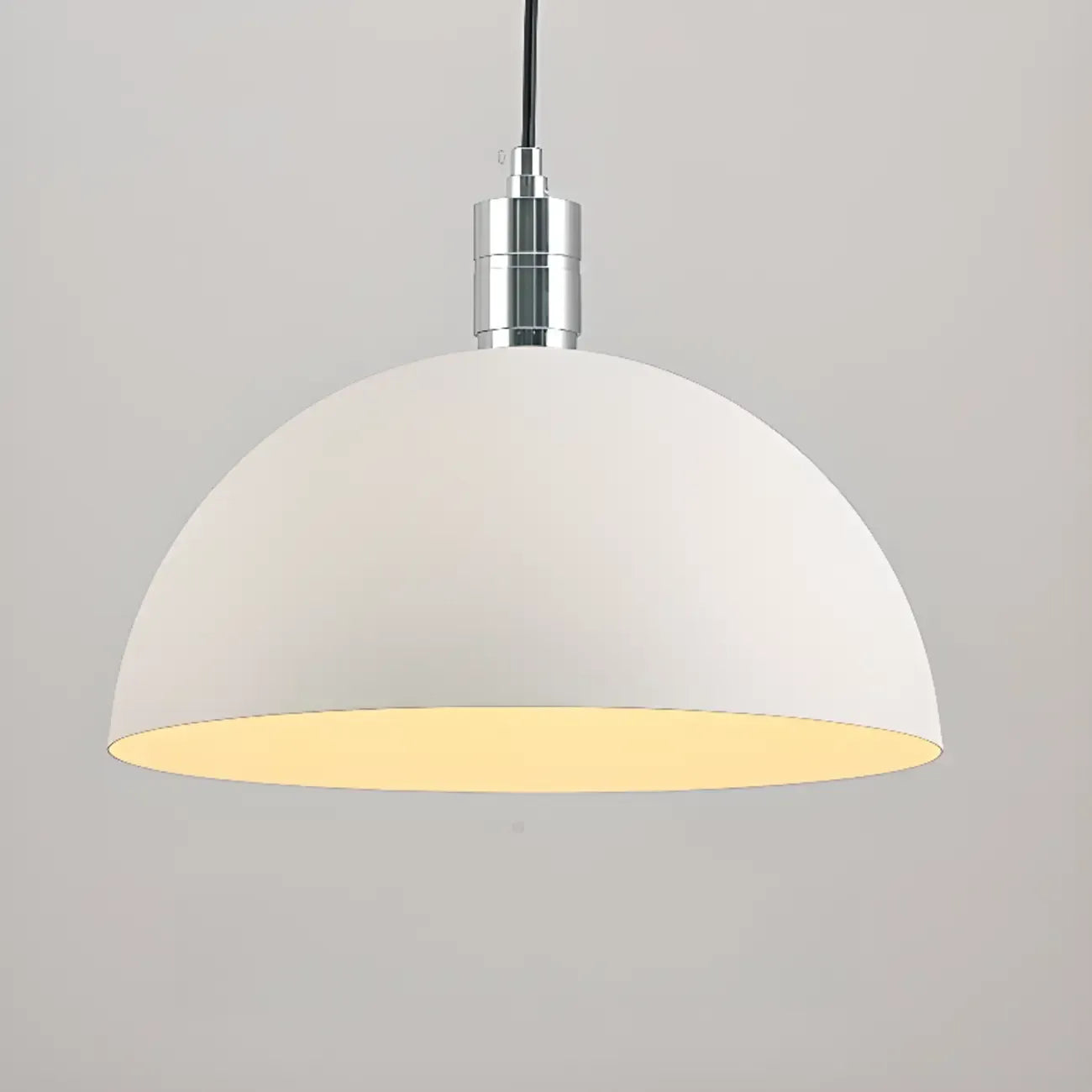 Suspension LED minimaliste en forme de bol pour salle à manger