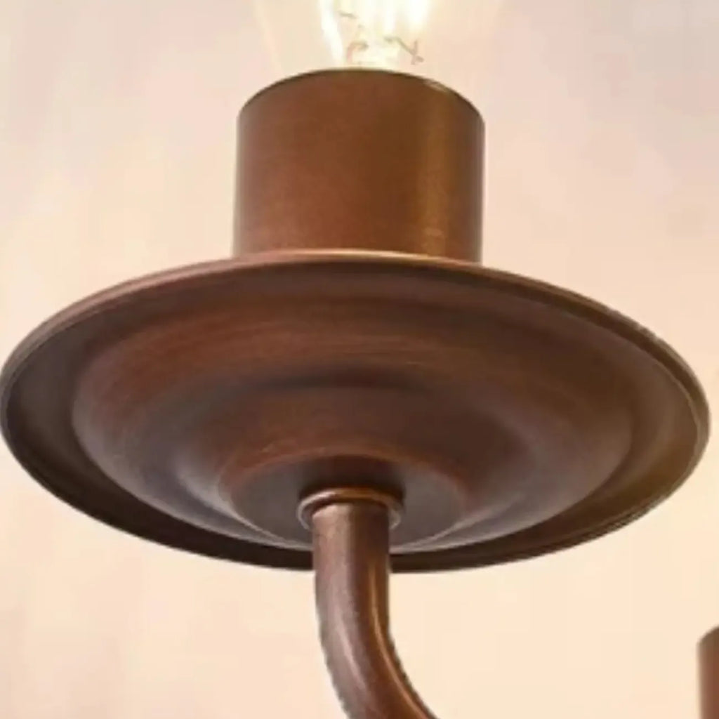 Lustre tambour moderne en tissu avec longueur de suspension réglable
