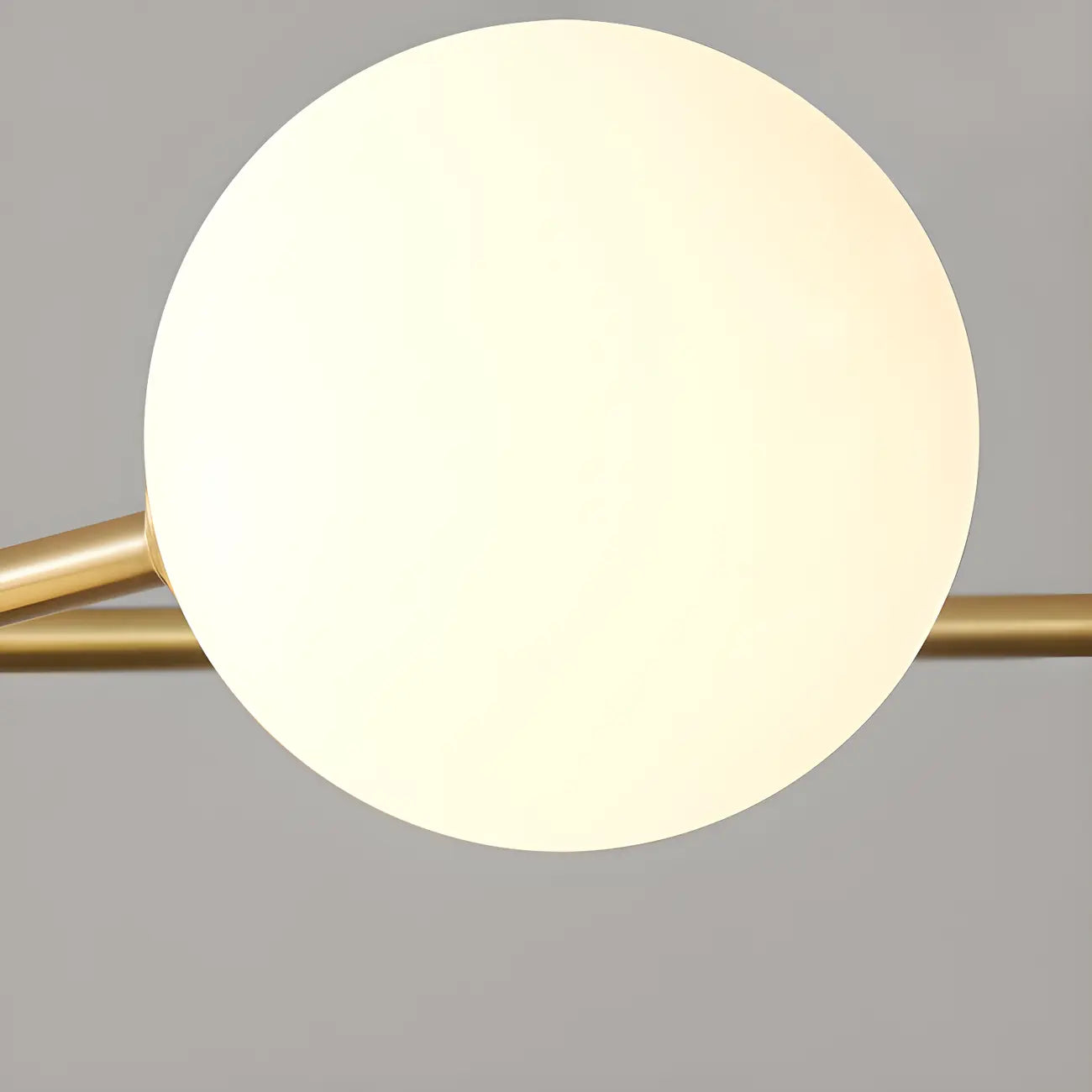Lustre Sputnik moderne à 8 lumières en verre et globes