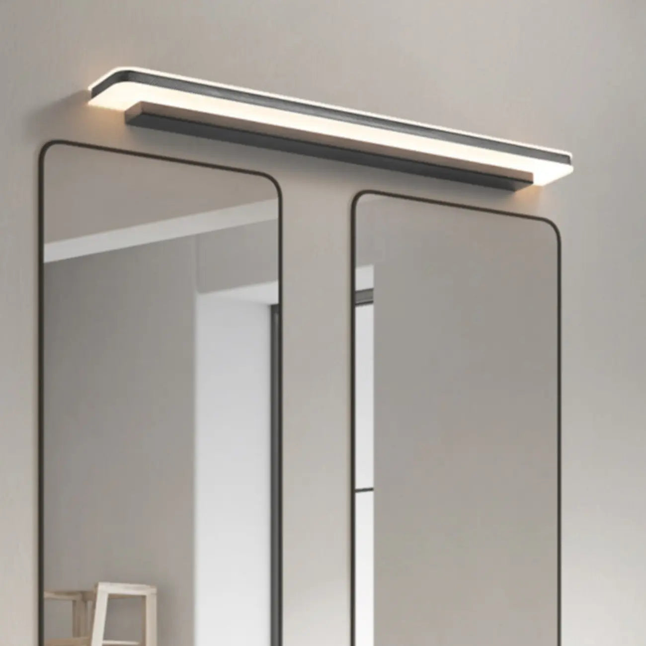 Applique murale géométrique polygonale à une lumière en acrylique