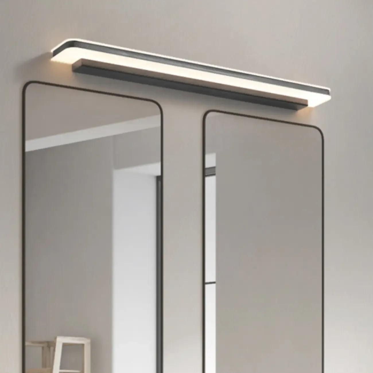 Applique murale géométrique polygonale à une lumière en acrylique