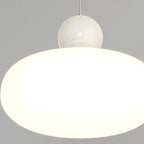 Suspension moderne à 3 lumières LED en verre opale pour salle à manger