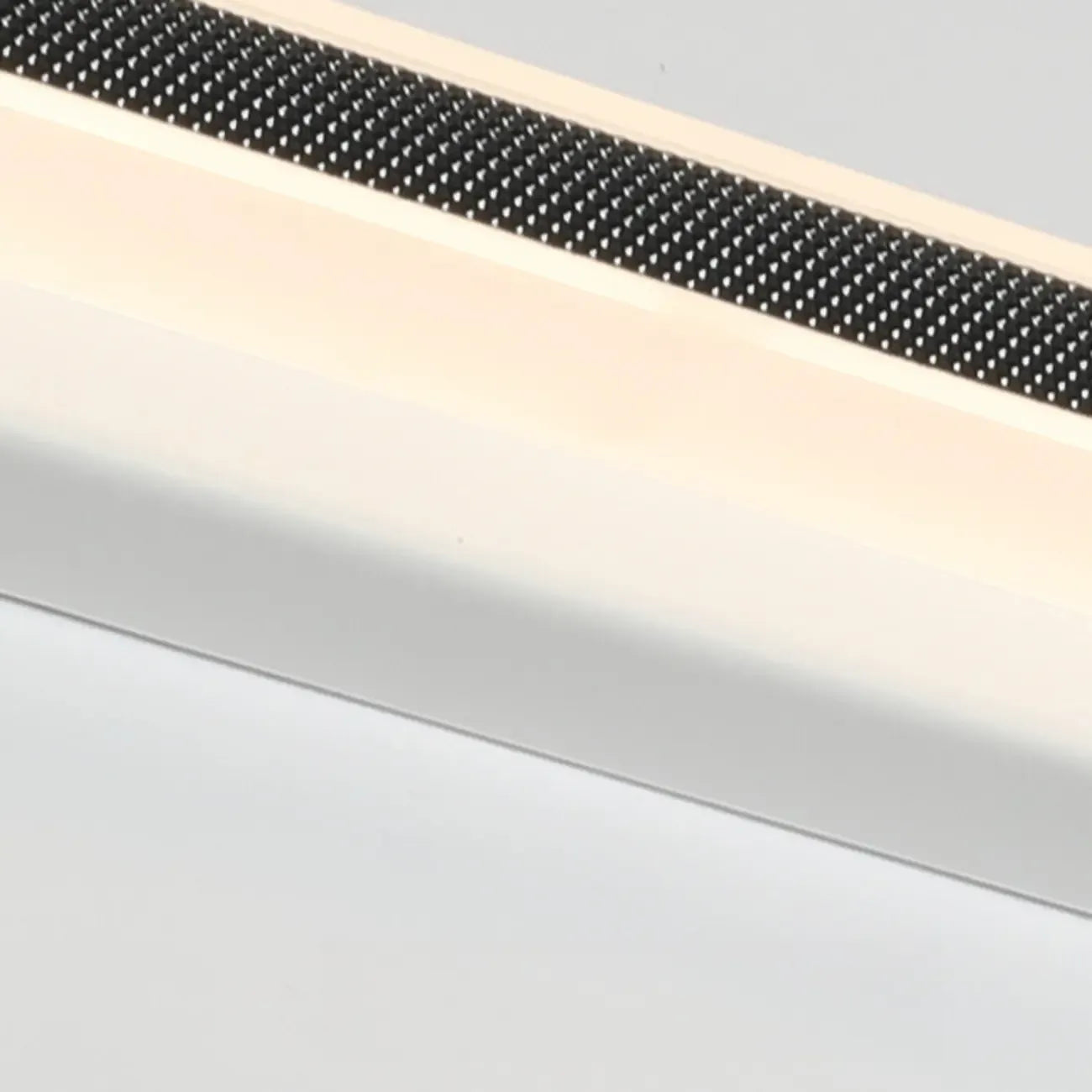 Applique murale géométrique polygonale à une lumière en acrylique