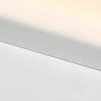 Applique murale géométrique polygonale à une lumière en acrylique