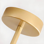 Lustre moderne à globes en verre et LED, inspiré du design Spoutnik