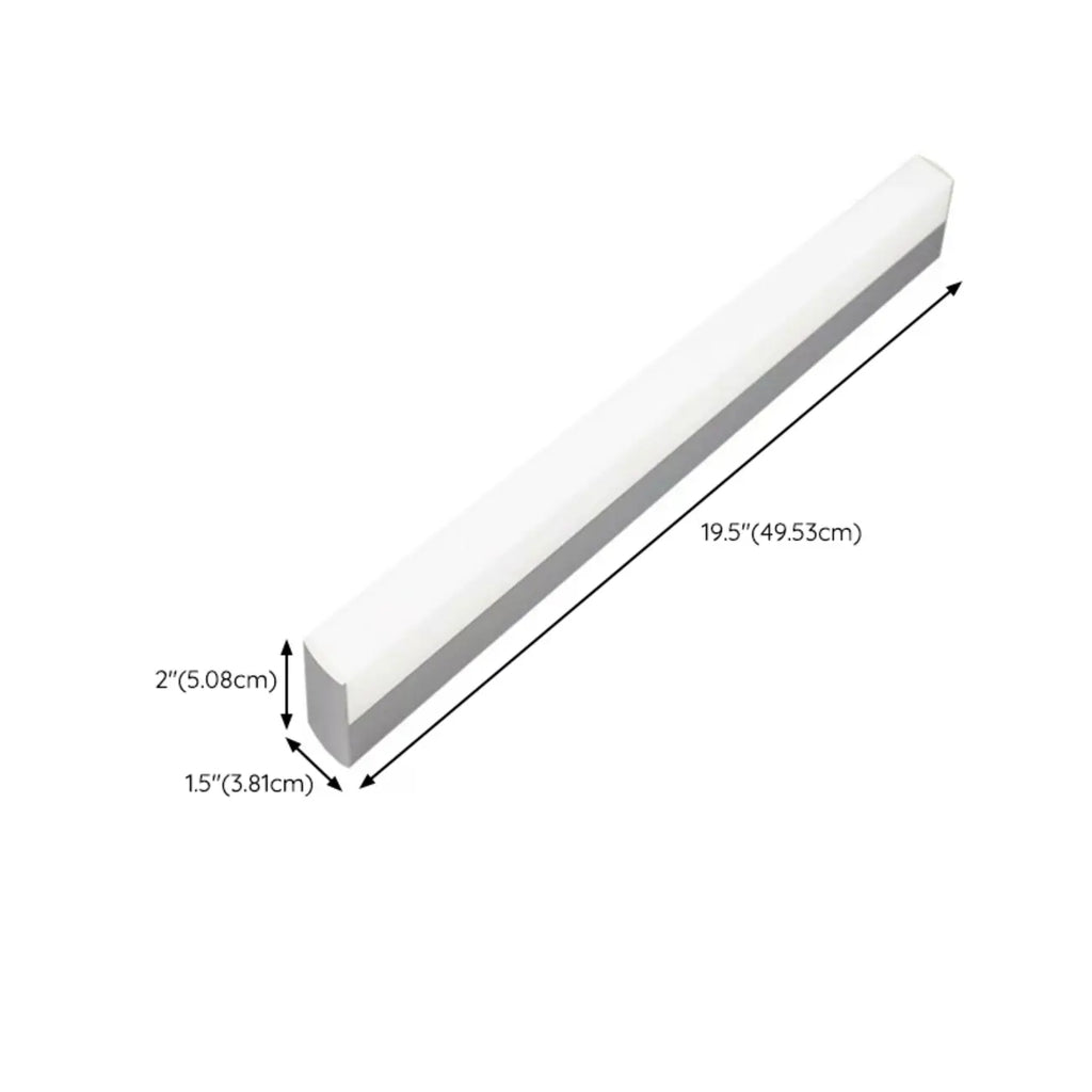 Appliques murales LED modernes pour coiffeuse avec design géométrique