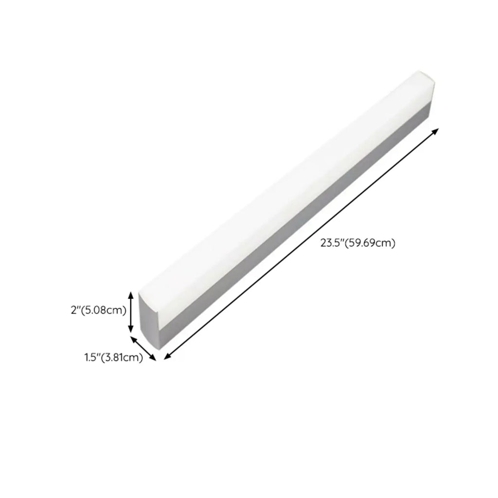 Appliques murales LED modernes pour coiffeuse avec design géométrique