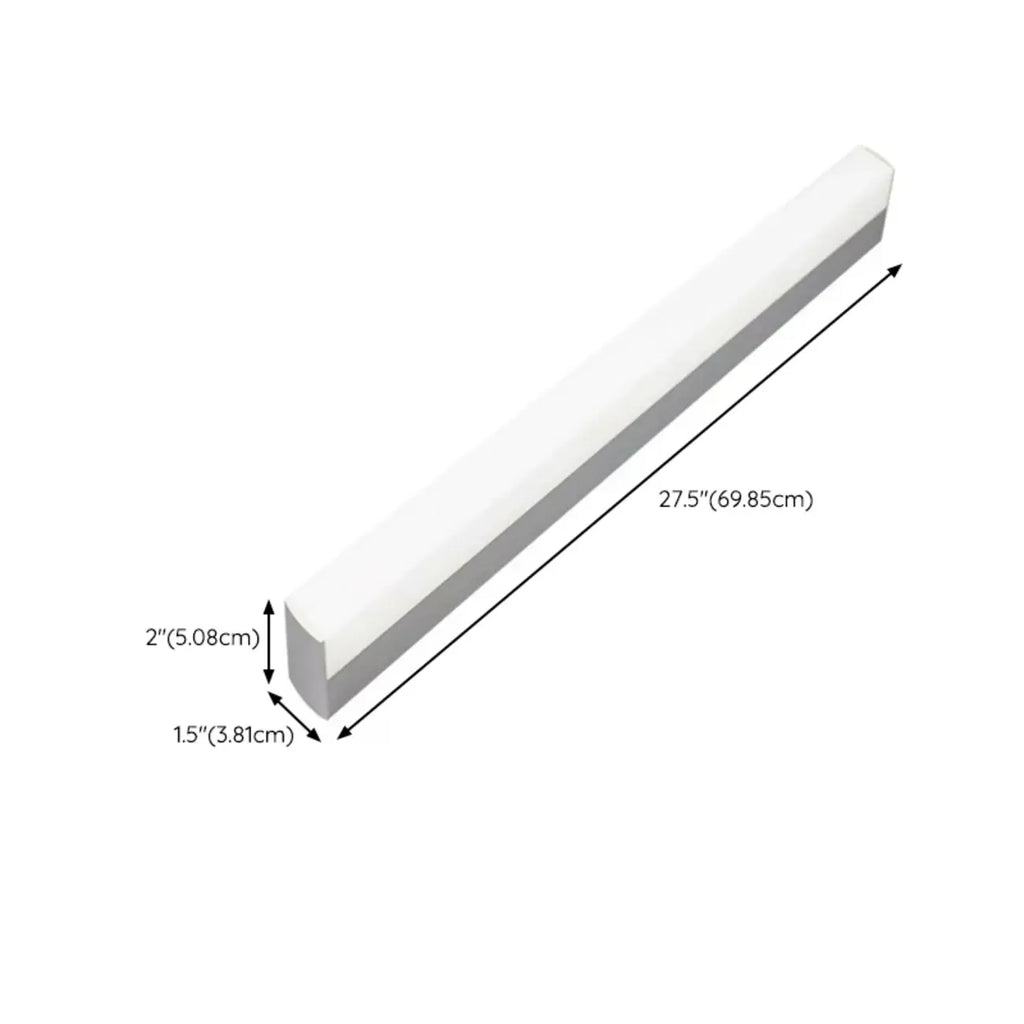 Appliques murales LED modernes pour coiffeuse avec design géométrique