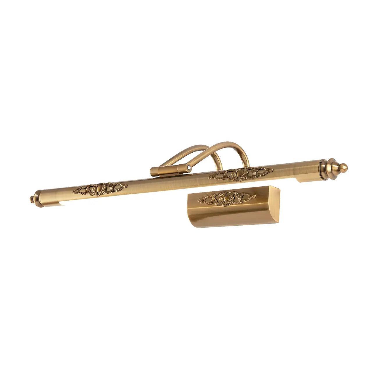 Miroir de salle de bain géométrique doré à LED avec éclairage LED intégré