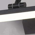 Appliques murales LED noires pour coiffeuse au design élégant