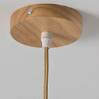Suspension lanterne en bambou de style japonais pour salon