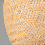 Suspension lanterne en bambou de style japonais pour salon