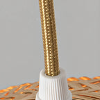 Suspension lanterne en bambou de style japonais pour salon