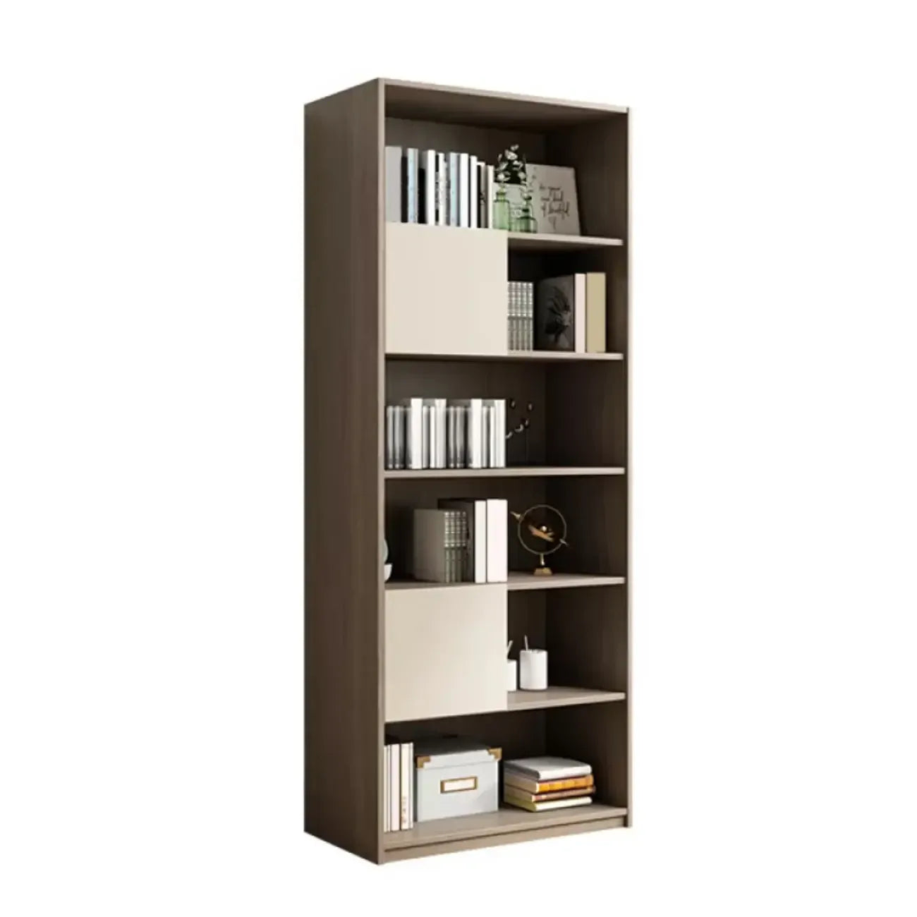 75 Eleganti Librerie in Legno con Mobiletto per l'Ufficio di Casa