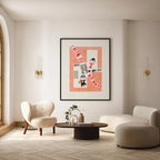 Applique murale minimaliste à LED tubulaire à 1 lumière pour salle de bain