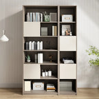 75 Eleganti Librerie in Legno con Mobiletto per l'Ufficio di Casa