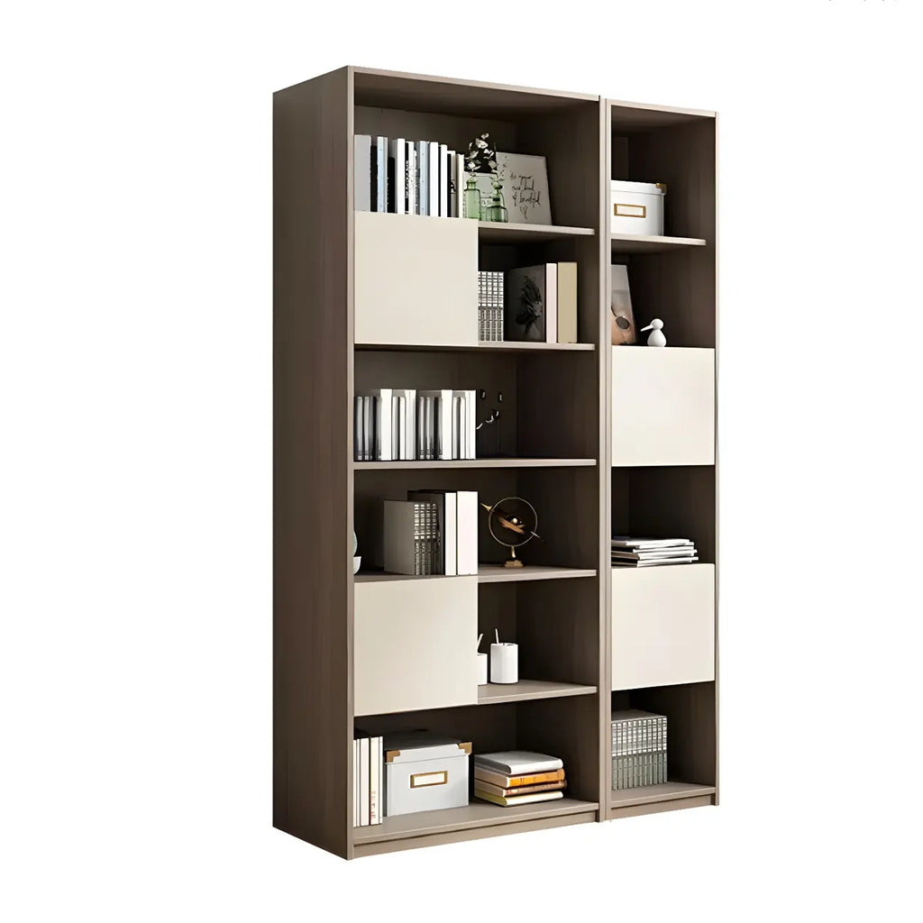 75 Eleganti Librerie in Legno con Mobiletto per l'Ufficio di Casa