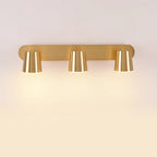 Applique murale moderne pour salle de bain avec abat-jour en métal