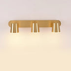 Applique murale moderne pour salle de bain avec abat-jour en métal