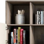 75 Eleganti Librerie in Legno con Mobiletto per l'Ufficio di Casa