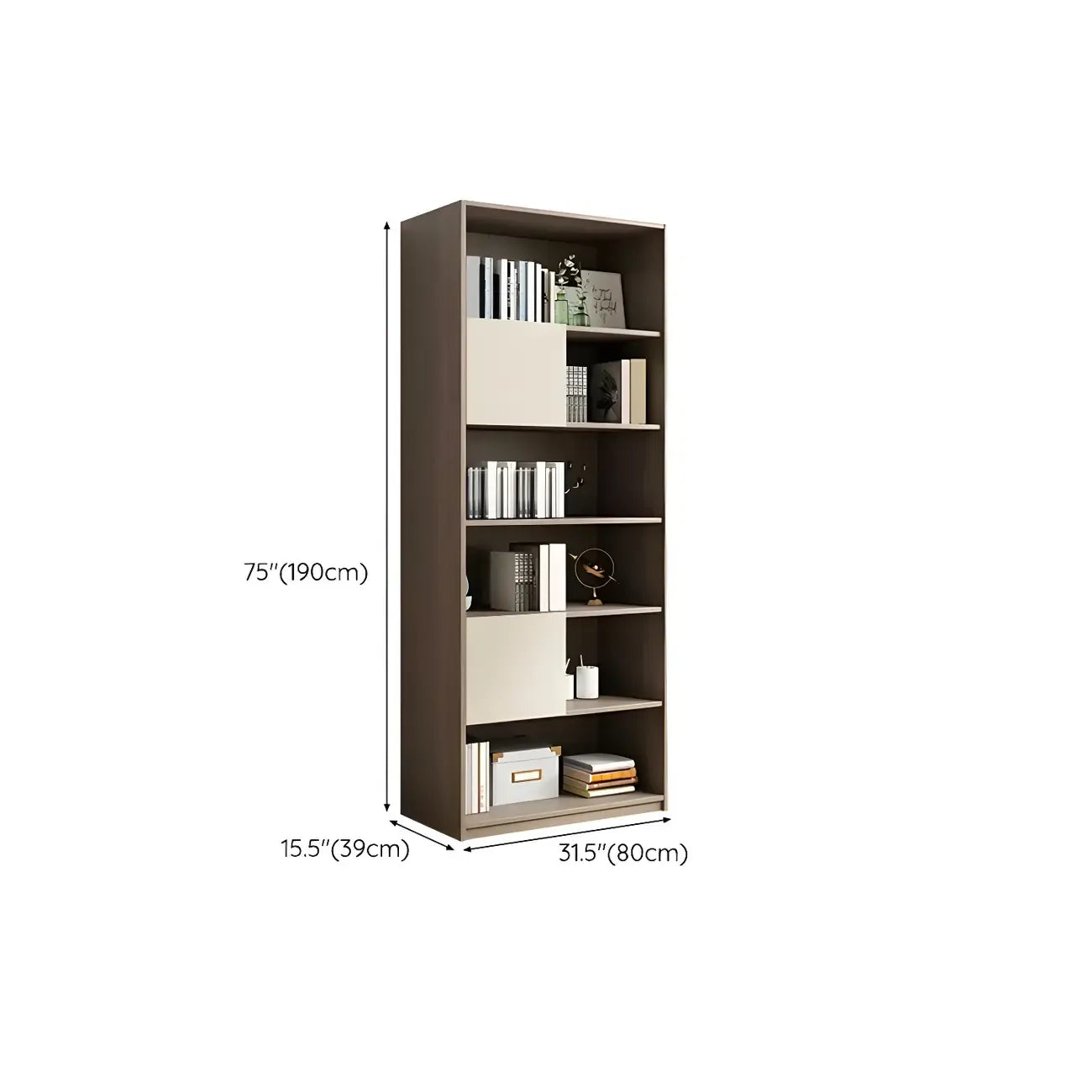 75 Eleganti Librerie in Legno con Mobiletto per l'Ufficio di Casa