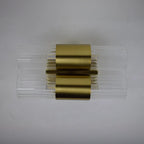 Applique murale minimaliste à LED tubulaire à 1 lumière pour salle de bain