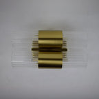 Applique murale minimaliste à LED tubulaire à 1 lumière pour salle de bain