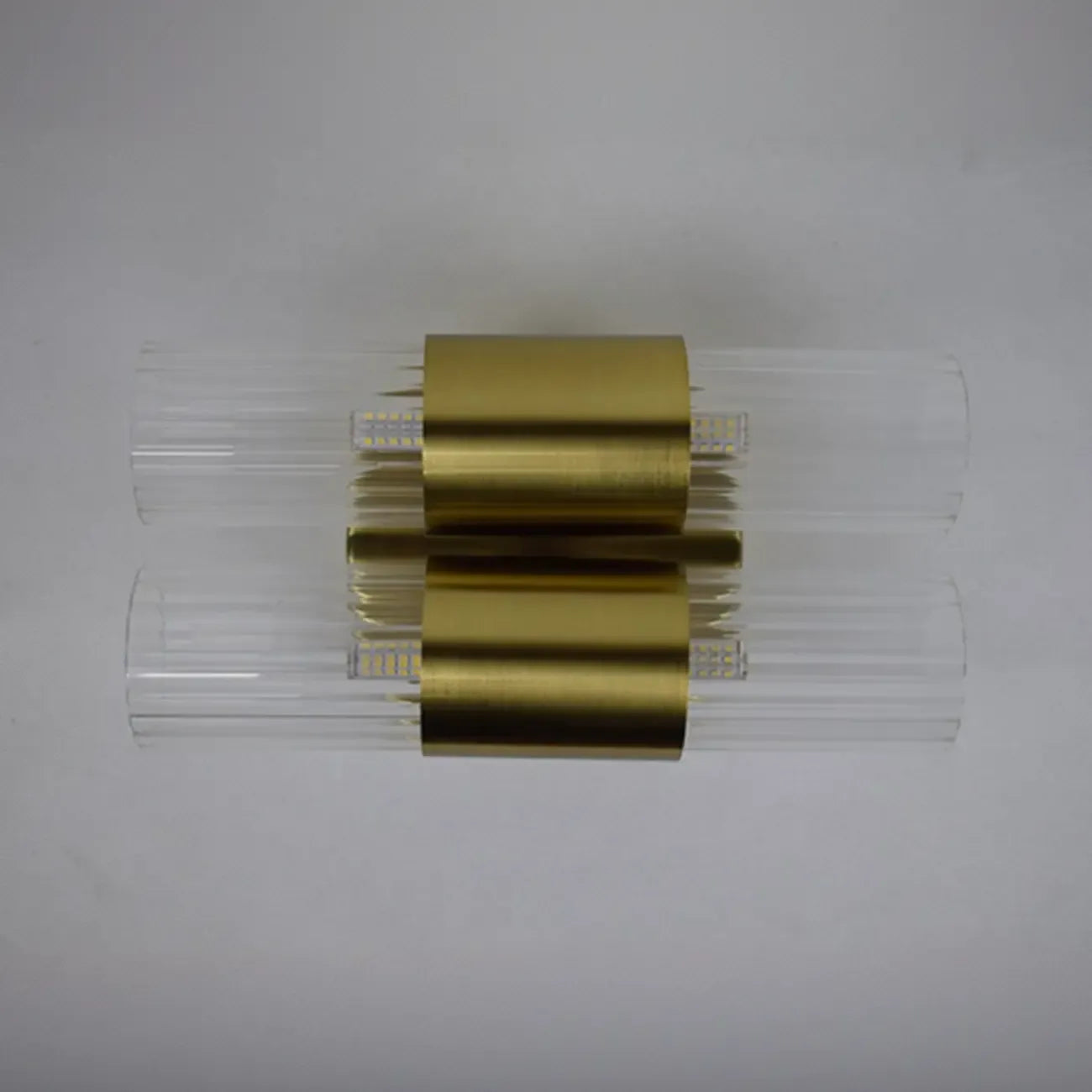 Applique murale minimaliste à LED tubulaire à 1 lumière pour salle de bain