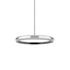 Lampadario moderno a sospensione da isola in metallo, forma rotonda, 3 luci