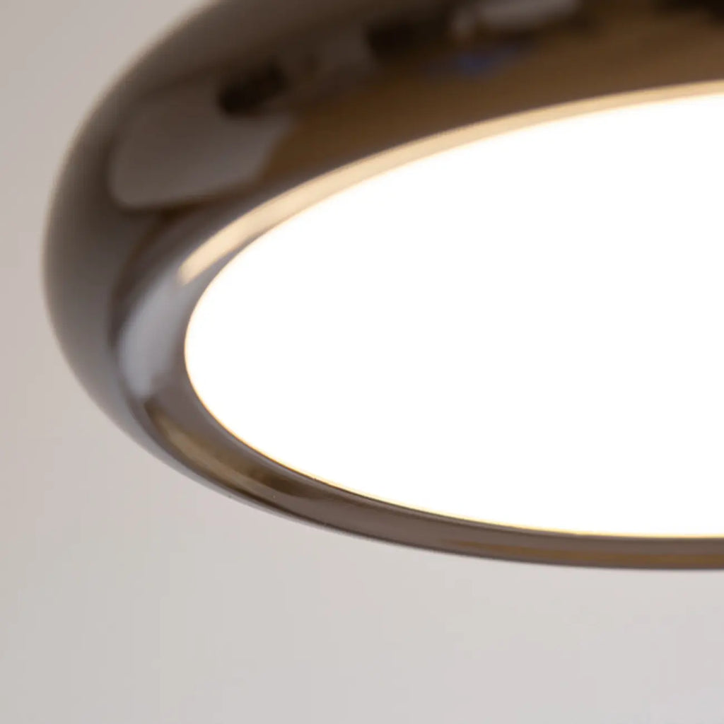 Lampadario moderno a sospensione da isola in metallo, forma rotonda, 3 luci