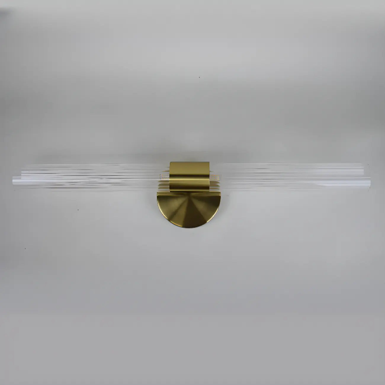 Applique murale minimaliste à LED tubulaire à 1 lumière pour salle de bain