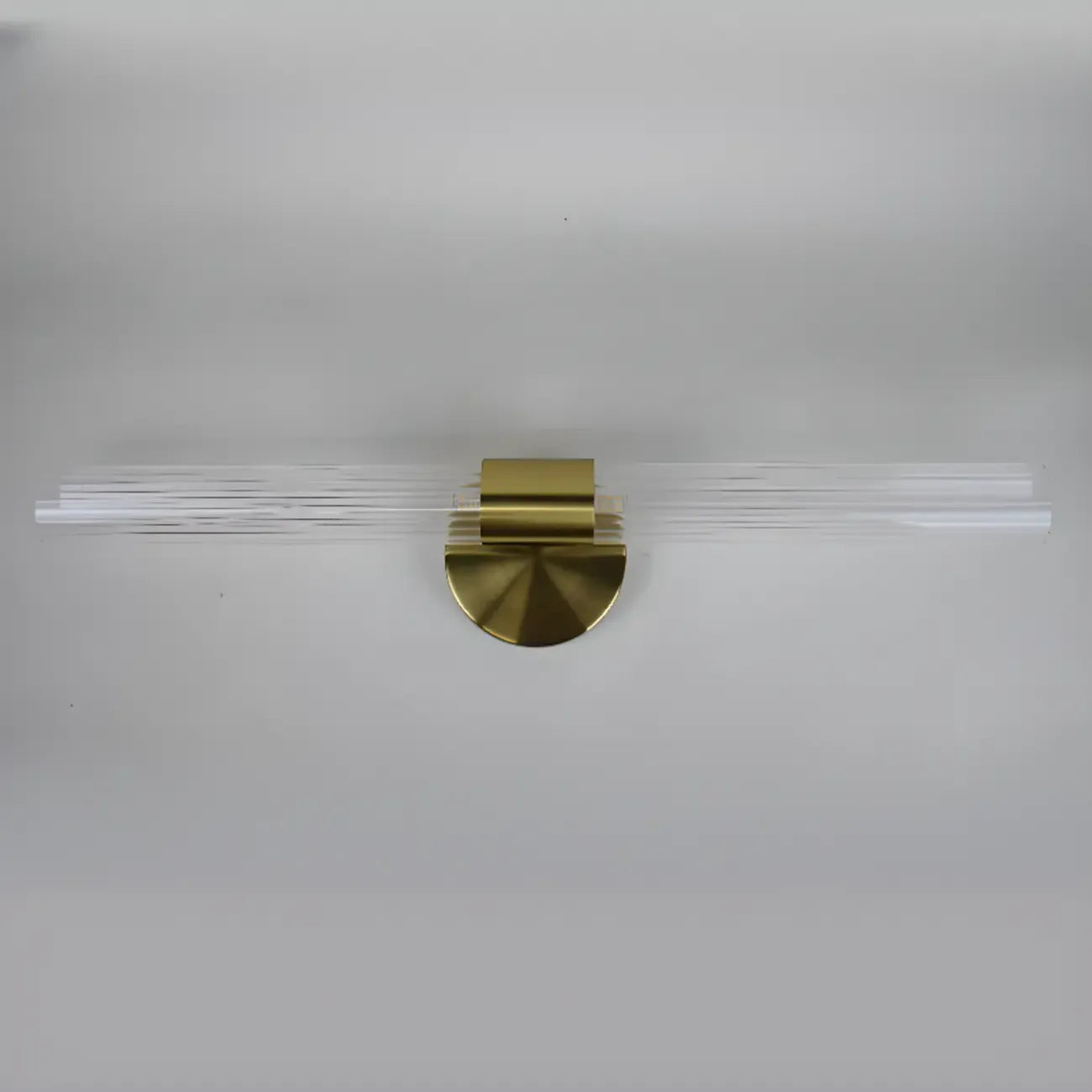 Applique murale minimaliste à LED tubulaire à 1 lumière pour salle de bain