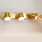 Applique murale moderne pour salle de bain avec abat-jour en métal