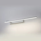 31.5 Applique da bagno lineari nere semplificate