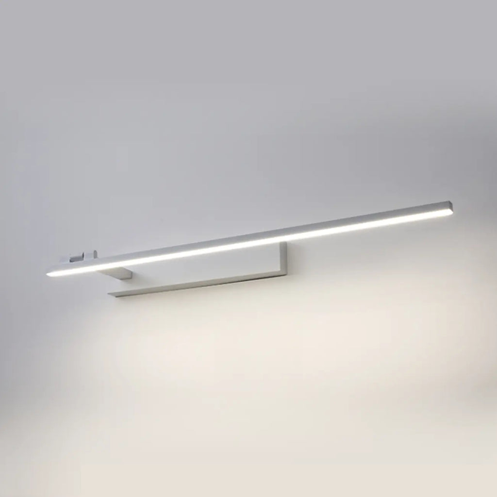 31.5 Applique da bagno lineari nere semplificate