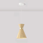 Suspension minimaliste en bois, mini globe, pour chevet