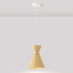 Suspension minimaliste en bois, mini globe, pour chevet