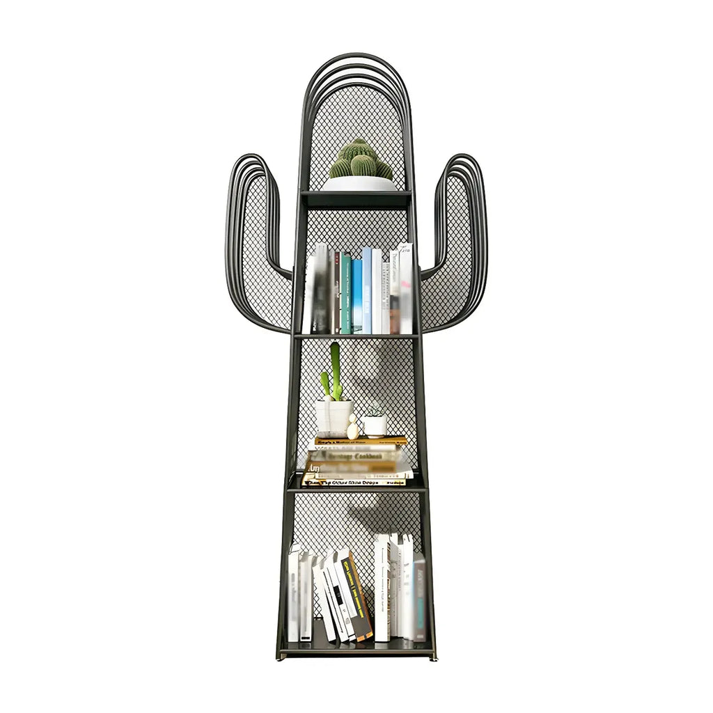 59 Libreria Moderna in Metallo a Forma di Cactus per l'Arredamento della Casa