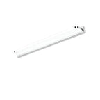 Applique murale géométrique moderne avec abat-jour blanc pour salle de bain