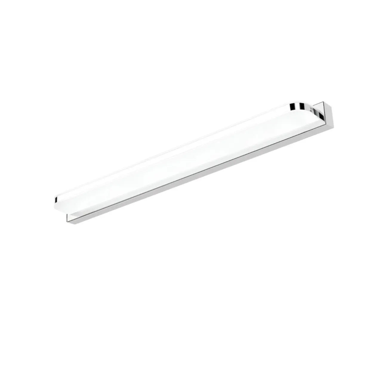 Applique murale géométrique moderne avec abat-jour blanc pour salle de bain